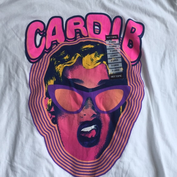 Tops | Cardi B Invasion T Shirt | Poshmark